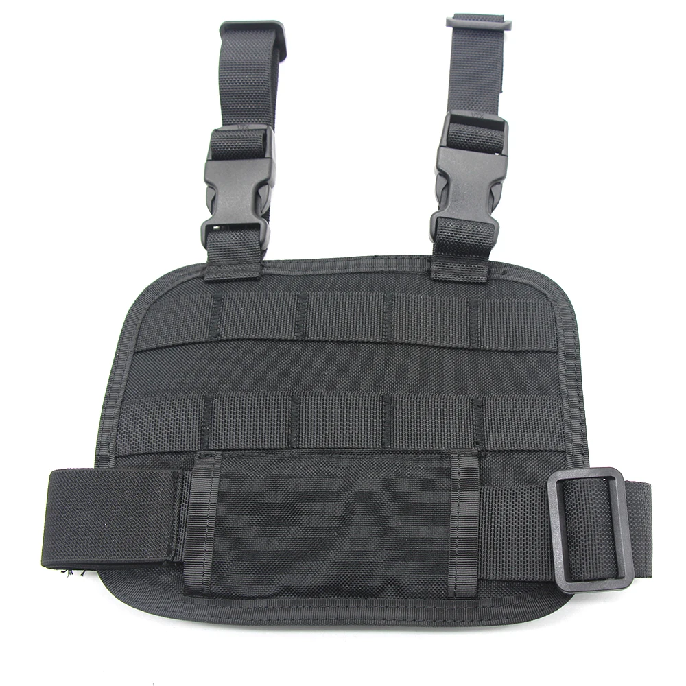 Panel táctico Molle para el muslo, plataforma de pierna caída para funda de pistola Airsoft, plataforma de muslo de caza al aire libre con hebilla de liberación rápida - imagen 2