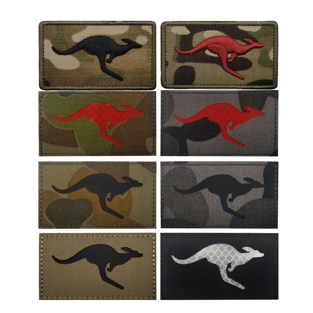 Parche IR camuflaje australiano cortado láser – Insignia táctico MOLLE - imagen 2