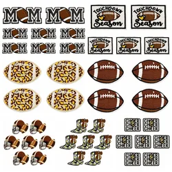 Parches bordados fútbol - apliques para planchar o coser en ropa