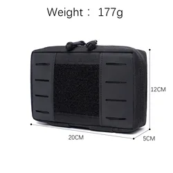 Bolsa médica táctica MOLLE para exteriores y EDC – multiuso