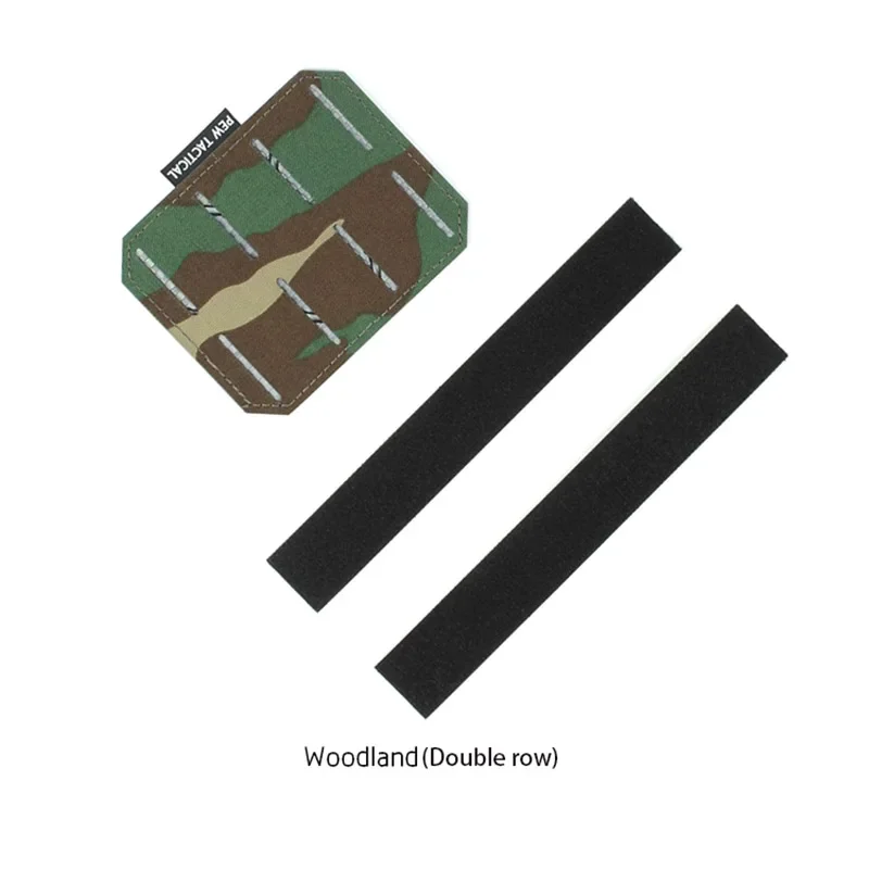 La placa adaptadora de cinturón táctico MOLLE de doble fila multicolor IPSC Athletic UA56 viene con su propia correa - imagen 3