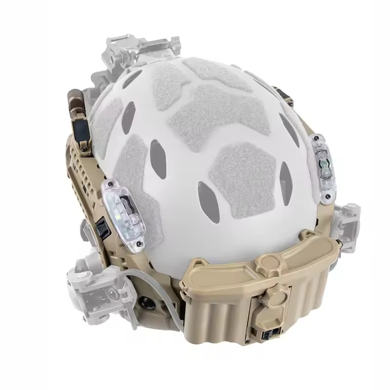 Juego de rieles ARC modulares WOSPORT con 5 posiciones de bloqueo compatibles con tamaños M/L/XL/XXL de cascos rápidos de corte súper alto - imagen 5