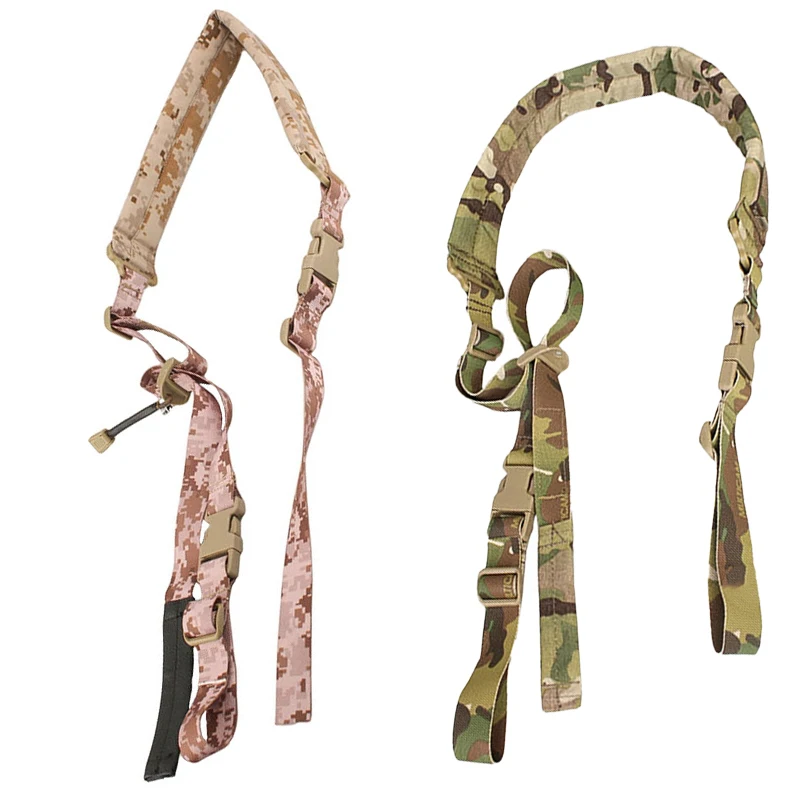 Emersongear, eslinga para Rifle de doble punto, correa de hombro acolchada ajustable rápida, cinturones de caza Airsoft, tiro de nailon EM8883 - imagen 5