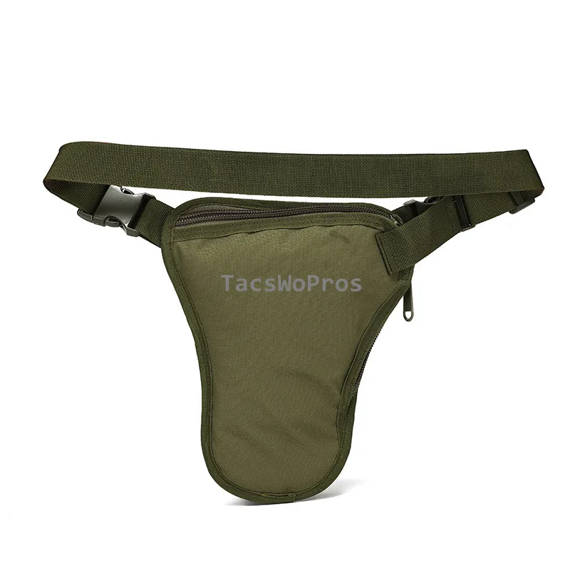 Bolso táctico militar para pierna para hombre y mujer, bolsa de cintura ajustable para senderismo, tiro, caza, Motociclismo - imagen 4