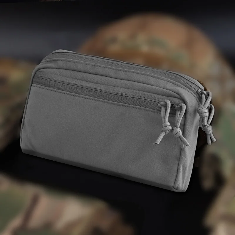 Bolsa utilitaria horizontal liviana |   Bolsa GP lateral organizadora de engranajes compatible con MOLLE |   Para accesorios de equipos de uso de caza - imagen 3