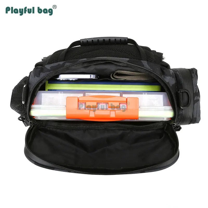 Bolsa de cintura con señuelo para hombre, bolsa cruzada multifuncional de gran capacidad, de viaje, AVA119 - imagen 4