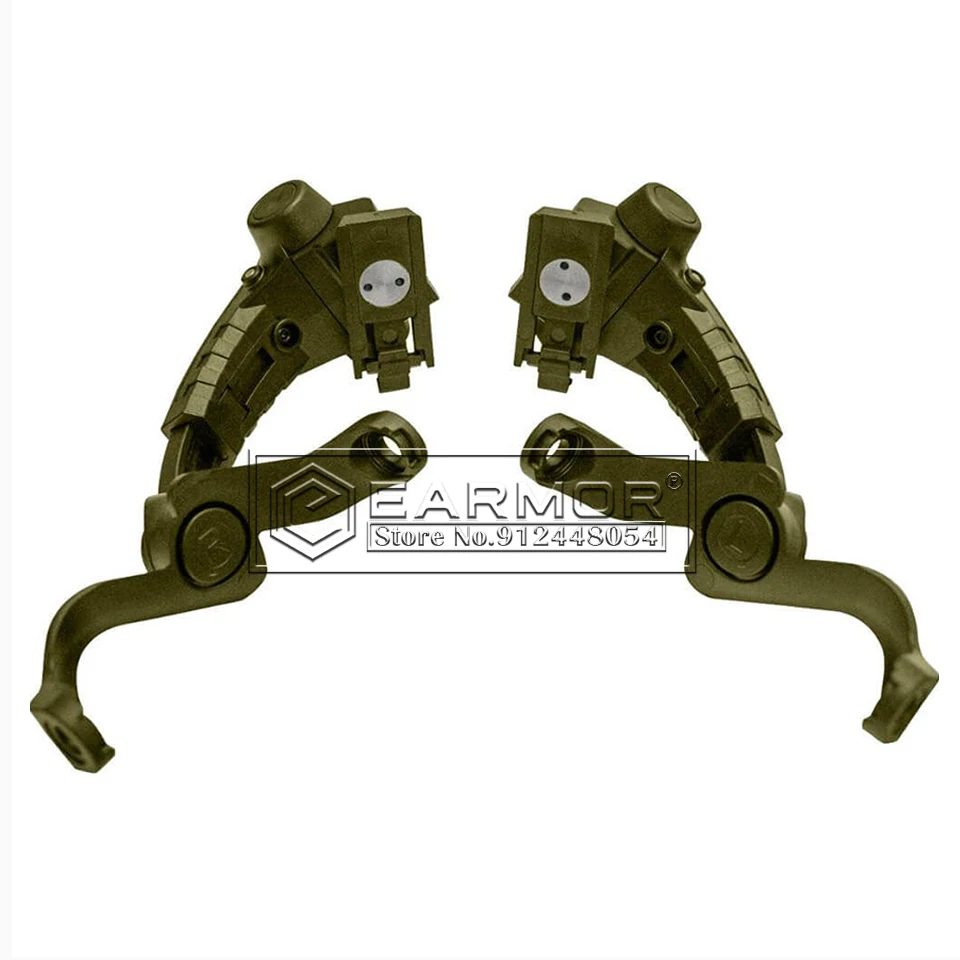 Auriculares Tácticos EARMOR - Vista superior