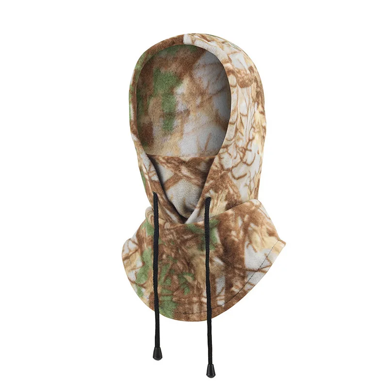 Pasamontañas táctico de camuflaje para hombre y mujer, gorro polar cálido para exteriores, máscara CS, deportes, caza, senderismo, ciclismo, bufanda, gorros de esquí - imagen 5