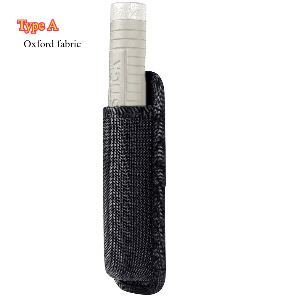 Cuero repujado/cuero plano/funda de bastón Oxford soporte de cinturón telescópico táctico de 2,75 pulgadas - imagen 5