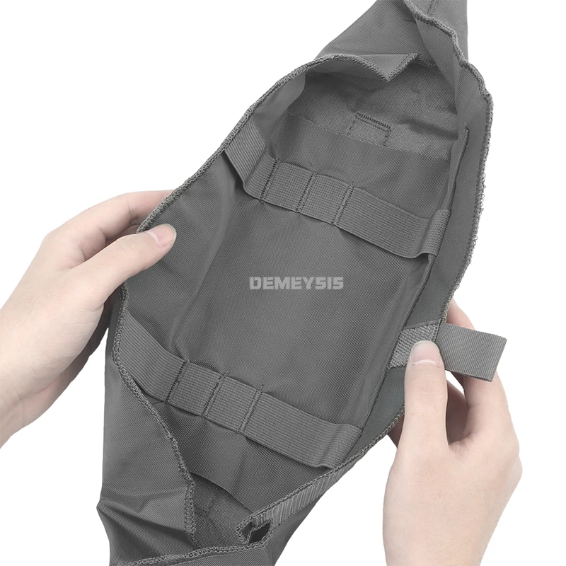 Chaleco de caza al aire libre, bolsa Abdominal EDC, bolsa médica táctica, Kit de primeros auxilios para portador de placa, equipo de pecho, bolsas de herramientas de supervivencia - imagen 2