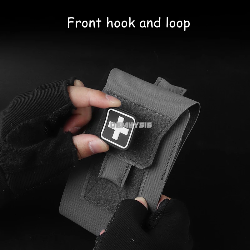 Bolsa Molle EDC para caza al aire libre, Kit de supervivencia portátil CS para tiro Airsoft, bolsa de almacenamiento de accesorios, bolsa táctica para botiquín de primeros auxilios - imagen 5