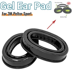 Almohadillas tácticas de Gel para auriculares, orejeras deportivas Peltor 3M con cancelación de ruido y comodidad de desgaste extendida