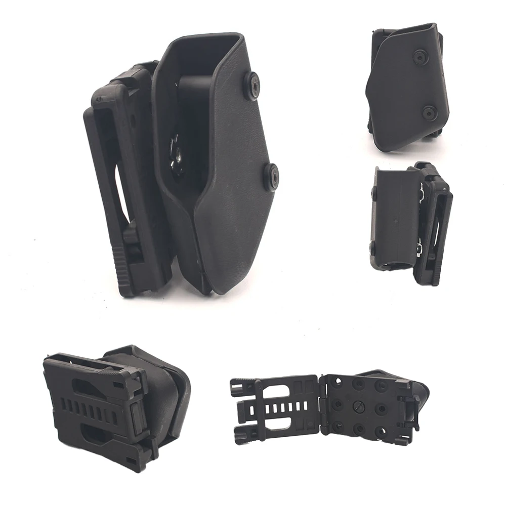 Funda de Cargador Ajustable Multiángulo para Competición IPSC USPSA IDPA - Bolsa de Carga Rápida para Competiciones de Tiro