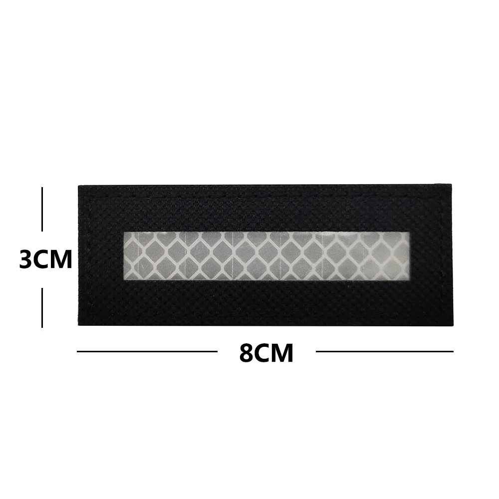 Tira reflectante mágica i-fa, pegatina cortada con láser para mochila al aire libre, insignia de identificación nocturna para chaquetas y mochilas - imagen 5