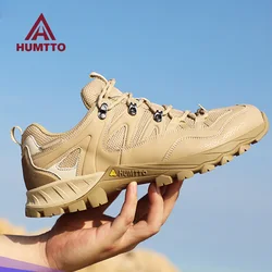 HUMTTO, zapatos de senderismo para hombre, zapatos transpirables para deportes al aire libre, zapatos de escalada, botines, zapatos casuales, zapatos de caza, zapatillas de senderismo para mujer