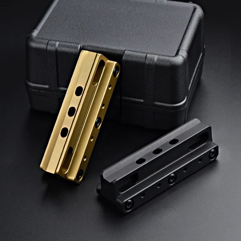 Airsoft táctico rápido serie COG montaje de alcance adaptador óptico compensado juego de Base de mira para ACOG VCOG juguetes de caza guía de 20 MM - imagen 5