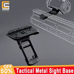 WADSN accesorio óptico de ataque táctico RM/SRO/punto rojo miras T 1 2 H 1 2 emboscada OM45 montaje óptico de 45 grados para miras de punto rojo