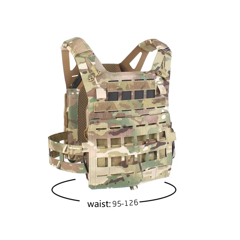 PEW TACTICAL SPC Placa ligera CARRIER AIRLITE Chaleco de entrenamiento Molle con corte láser Airsoft VT08 - imagen 5