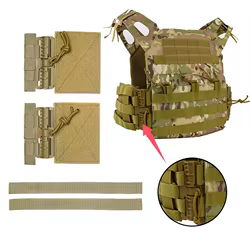 Chaleco con modificación rápida del chaleco con hebilla desmontable, chaleco con hebilla deslizante desmontable rápida con hebilla desmontable rápida