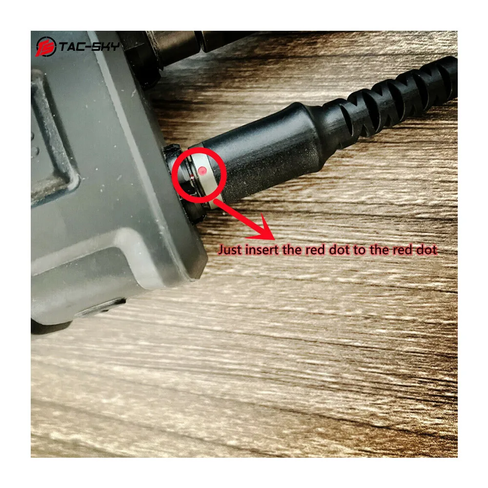 Enlace externo de batería TAC-SKY V60 compatible con adaptador INVISIO V60 - imagen 4