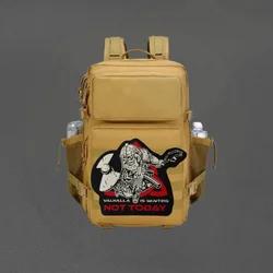 Parche con estampado de Chevron "Valhalla", chaleco táctico, insignia de moral con gancho y bucle, pegatinas para mochila militar, parches para brazalete para ropa