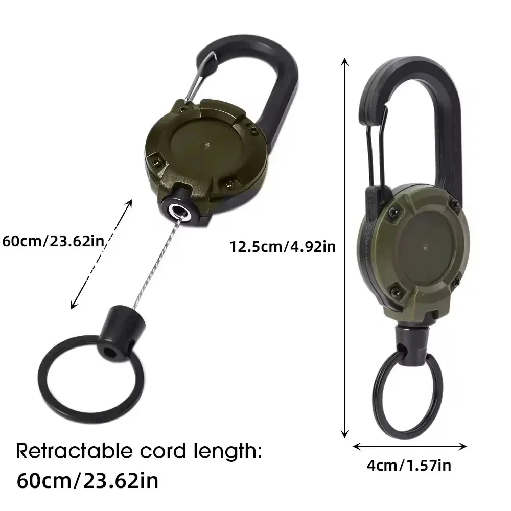 Carabina retráctil seguridad alta resistencia – Outdoor y acampada - imagen 5