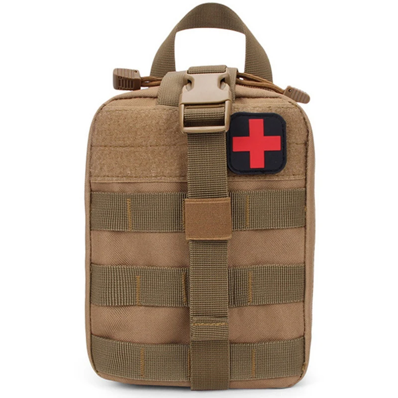 Kits de primeros auxilios tácticos Molle, bolsa médica de emergencia SOS, caza al aire libre, emergencia, Camping, senderismo, herramienta de supervivencia de viaje, bolsa EDC - imagen 2