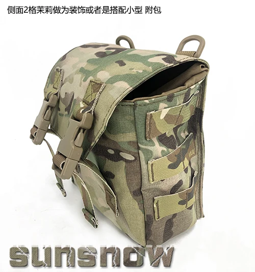 Bolsa táctica para cubrir la cintura, bolsa para glúteos de camuflaje - imagen 4