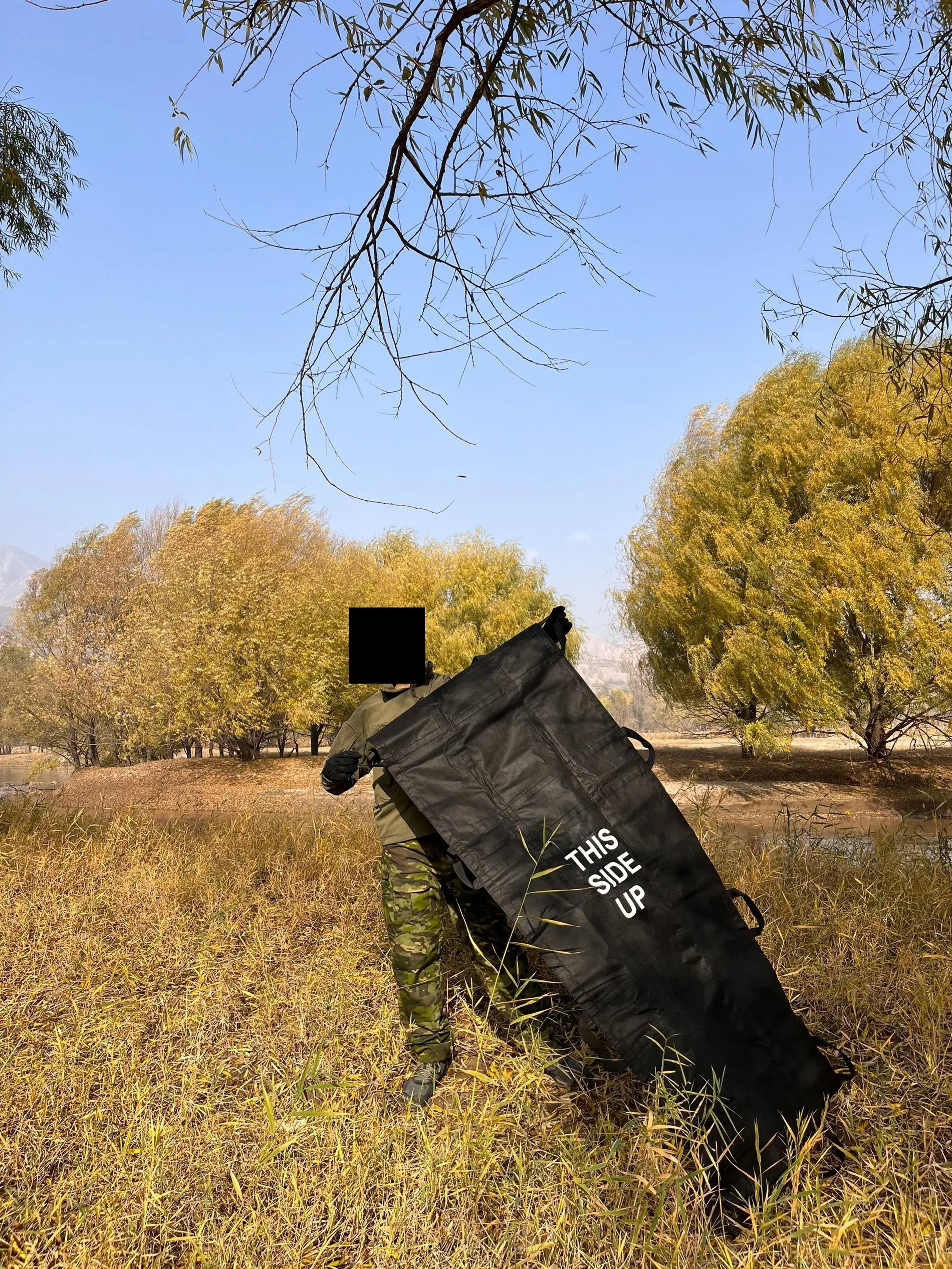 Camilla táctica ligera para cosplay, actividad de caza, camilla suave - imagen 5