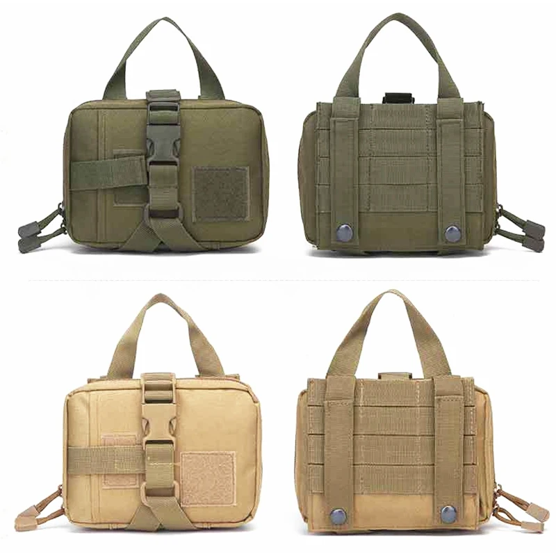 Bolsa táctica MOLLE Rip-Away EMT de primeros auxilios médicos IFAK, bolsa médica de torniquete de una mano - imagen 2