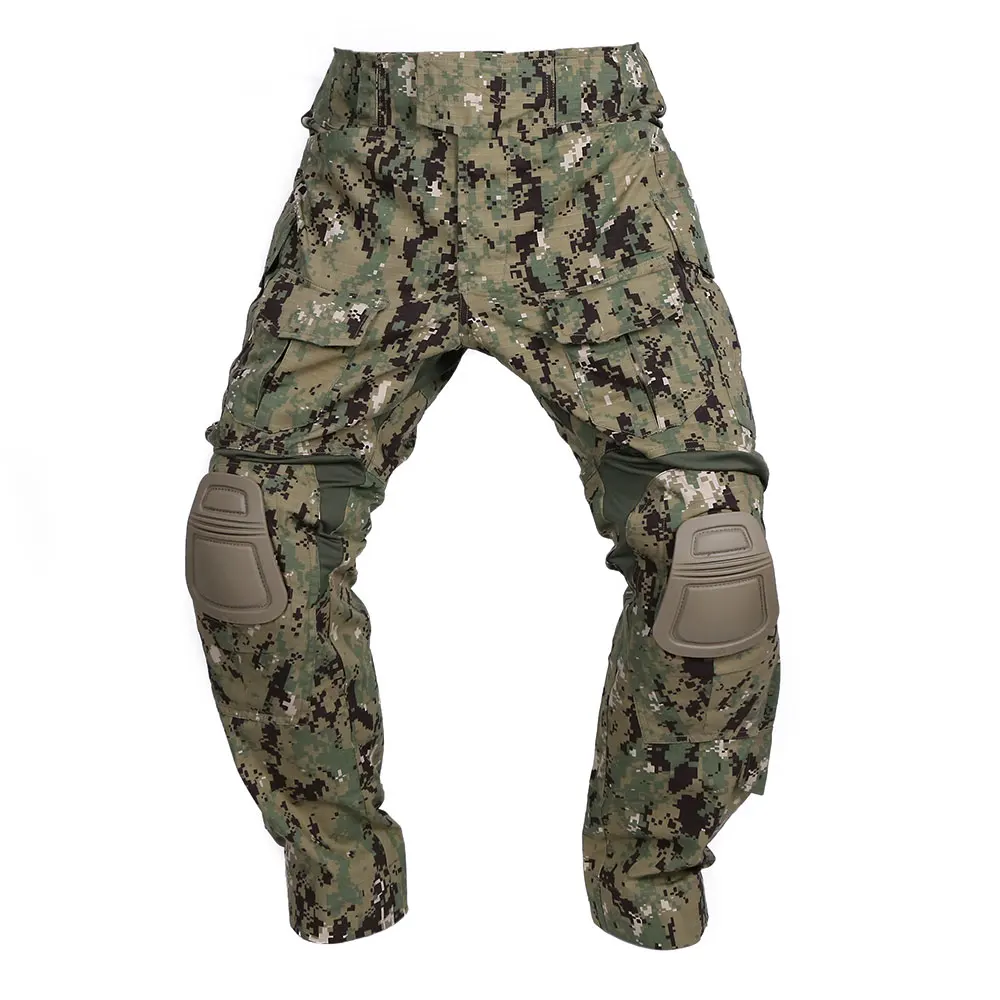 Emersongear-Conjunto de uniforme de combate táctico G3, trajes de camuflaje AOR2 2017 para hombre, camisa de caza y senderismo, pantalones, Tops, pantalones de carga - imagen 3