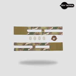 PEW TACTICAL CP STYLE AVS SET CUMMERBUND SKELETAL DE 2 bandas Airsoft UA59