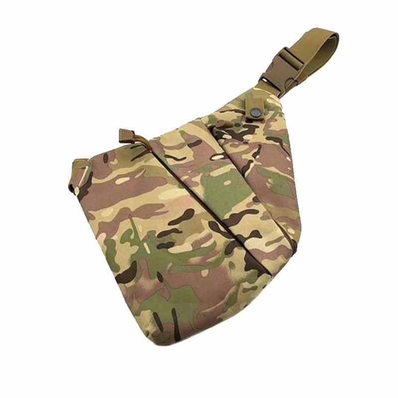 Bolso de hombro táctico al aire libre para hombre, bolsa de pecho de viaje deportivo para caza, senderismo, Camping, bolsas cruzadas, funda de pistola de almacenamiento Molle - imagen 5