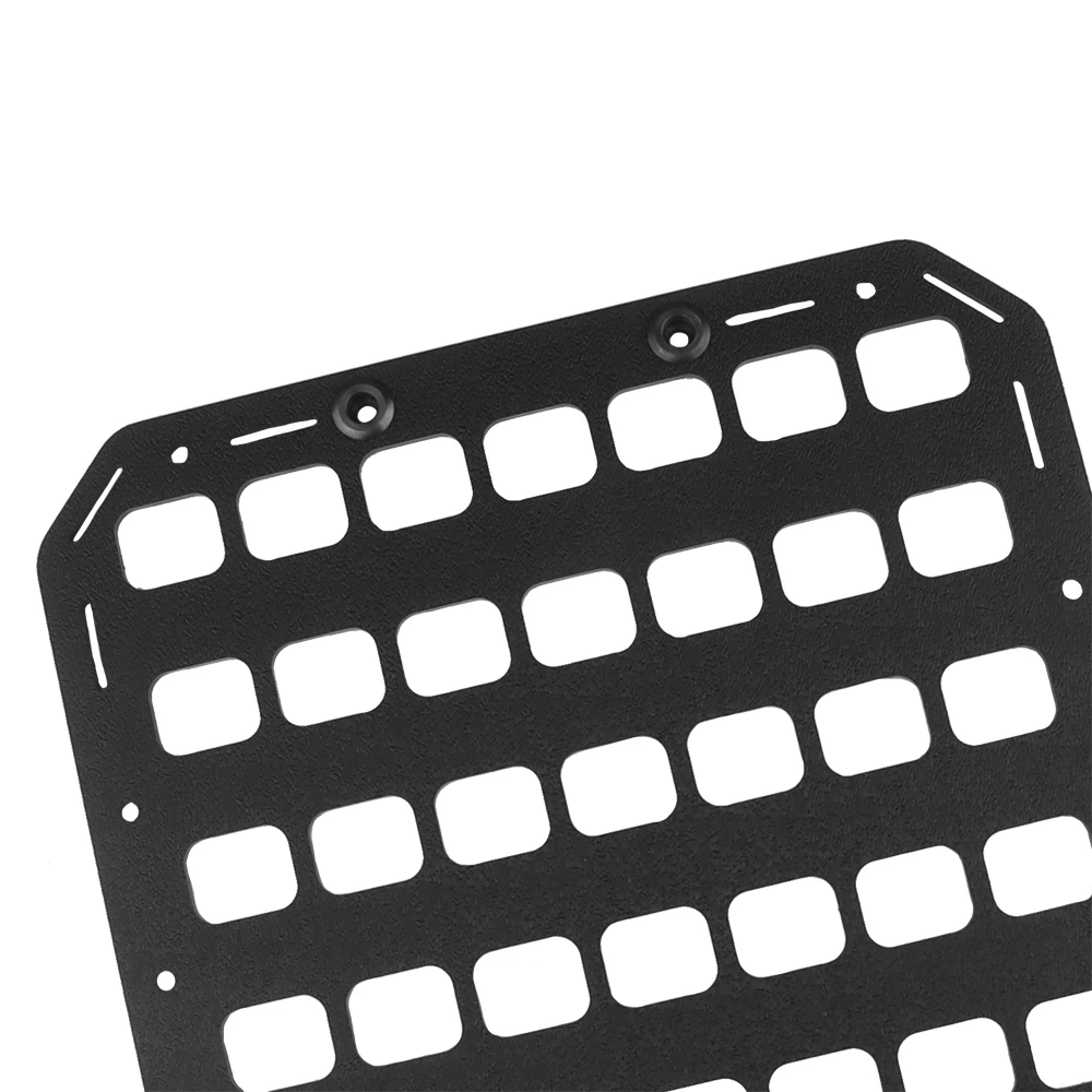 Panel táctico rígido MOLLE para coche, estante de almacenamiento de exhibición para asiento trasero de vehículo, accesorios de pistola para pared, bolsa de coche, soporte de engranaje - imagen 4