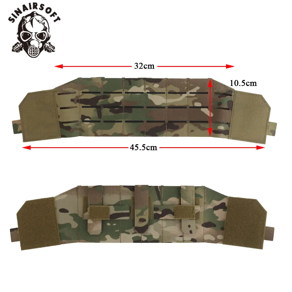 Adaptador de bolsa táctica MOLLE para cargador, placa portadora, expansor de segunda capa para accesorios de equipo de caza Triple Mag - imagen 3