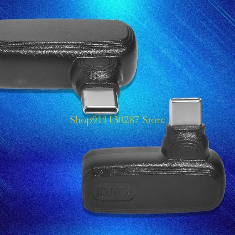 J1HC PD100W TIPEC a DC7.9x5.4 mm 7.4x5.0 mm Adaptador carga en ángulo recto con enchufe alimentación USBC para - imagen 2