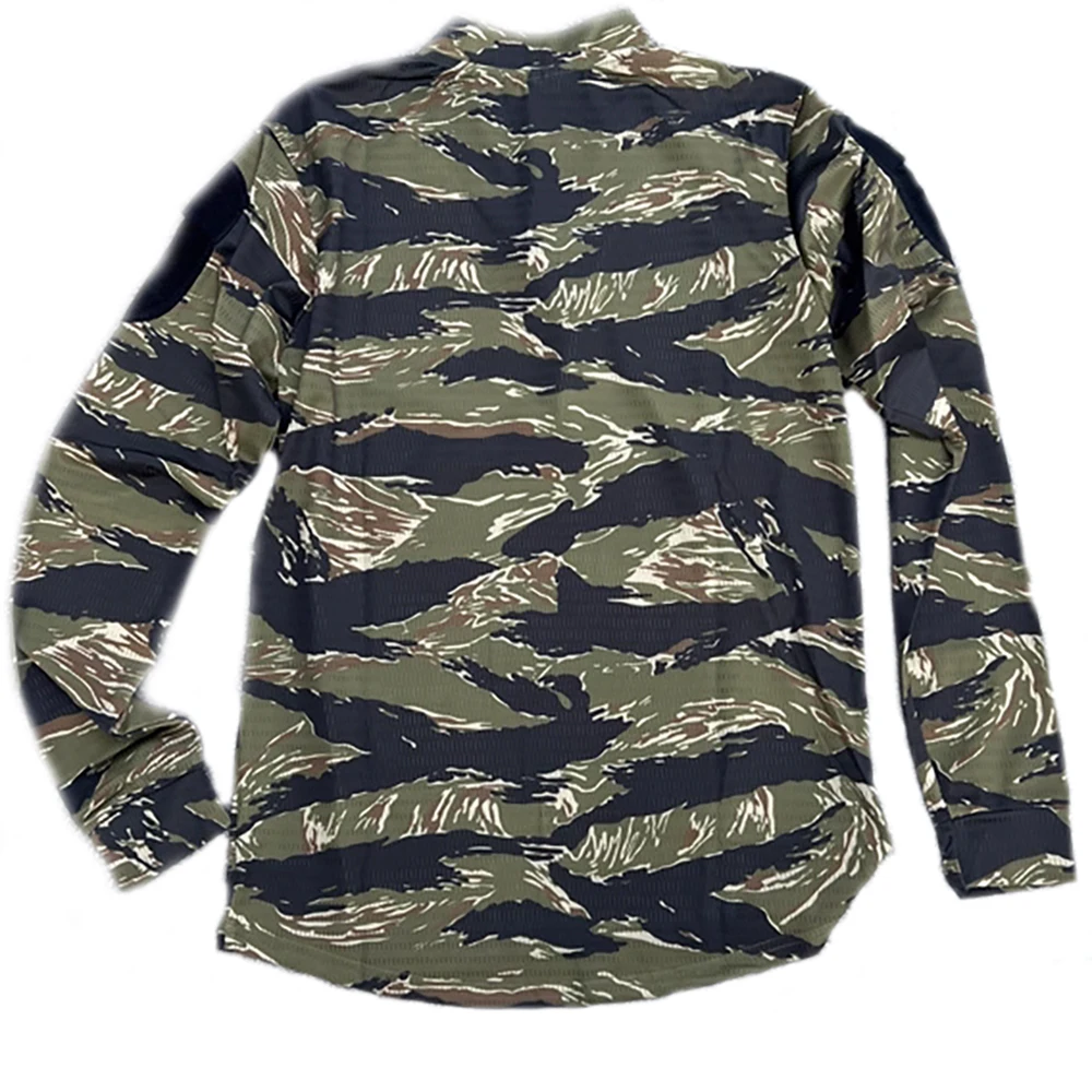 Camiseta de manga larga con estampado de tigre Tabby de jungla táctica de secado rápido para caza al aire libre, Top táctico famoso en Internet - imagen 5