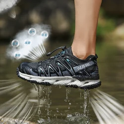O.Z.THESHI Botas senderismo hombre – Malla transpirable y ligera