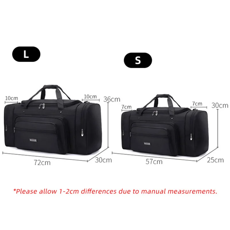 Bolsa de viaje para gimnasio y Fitness con bolsillo para zapatos, bolso para deportes al aire libre, bolso cruzado multifunción para hombro, bolsas de almacenamiento para entrenamiento diario - imagen 5