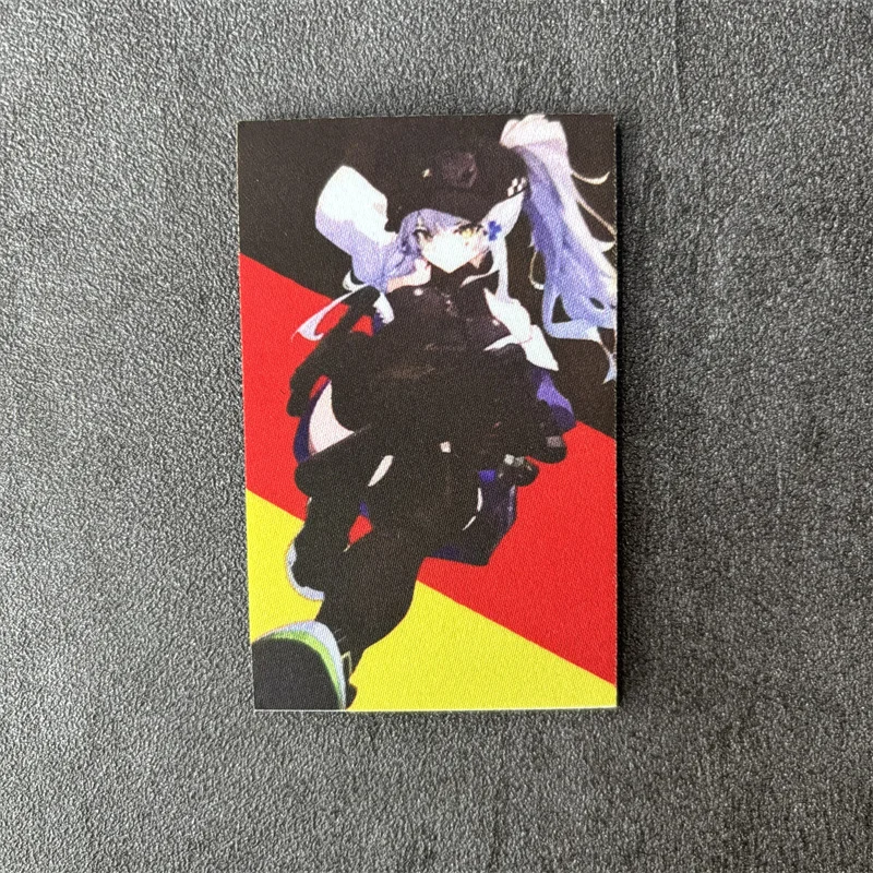 Parche táctico con estampado de Chica de Anime para ropa, insignia de moral militar, parches con gancho, mochila, brazalete, pegatina - imagen 4