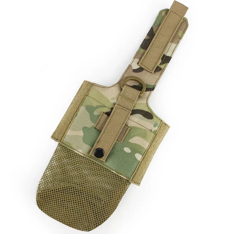 ERQYGRA-paquete de hervidor plegable oculto táctico para acampar, riñonera para caza, bolsas para senderismo, chaleco, accesorios de tiro Molle - imagen 3