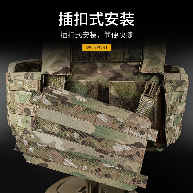 Chaleco táctico Panel MOLLE Montaje a presión Variedad de soportes Adecuado para la especificación THORAX - imagen 3