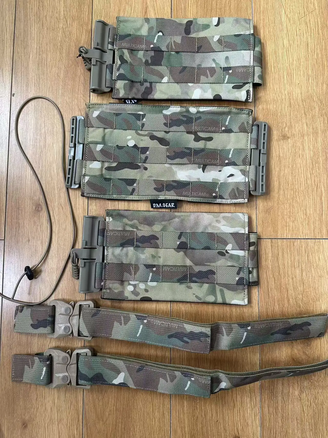 Kit MOLLE de desmontaje rápido para equipamiento táctico