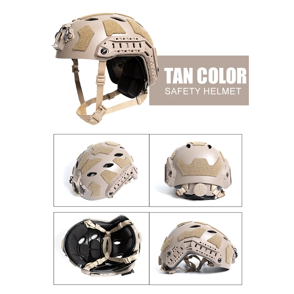 FAST SF-casco de seguridad para ciclismo, protector de ángulo recto con orificio de ventilación, TB1462 M/L/XL, para exteriores, TB-FMA - imagen 5