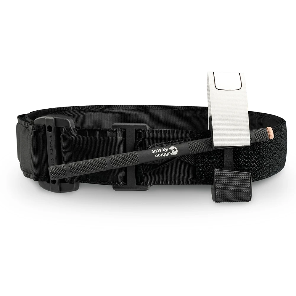 Torniquete de metal, 3 x 95 cm, torniquete de metal, correa de emergencia médica giratoria de combate táctico de rescate Rhino, equipo IFAK para traumatismos - imagen 5