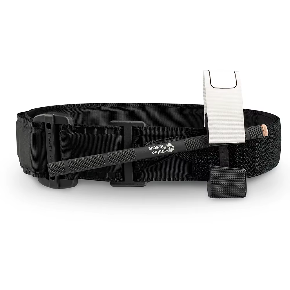 Torniquete de metal, 3 x 95 cm, torniquete de metal, correa de emergencia médica giratoria de combate táctico de rescate Rhino, equipo IFAK para traumatismos - imagen 5
