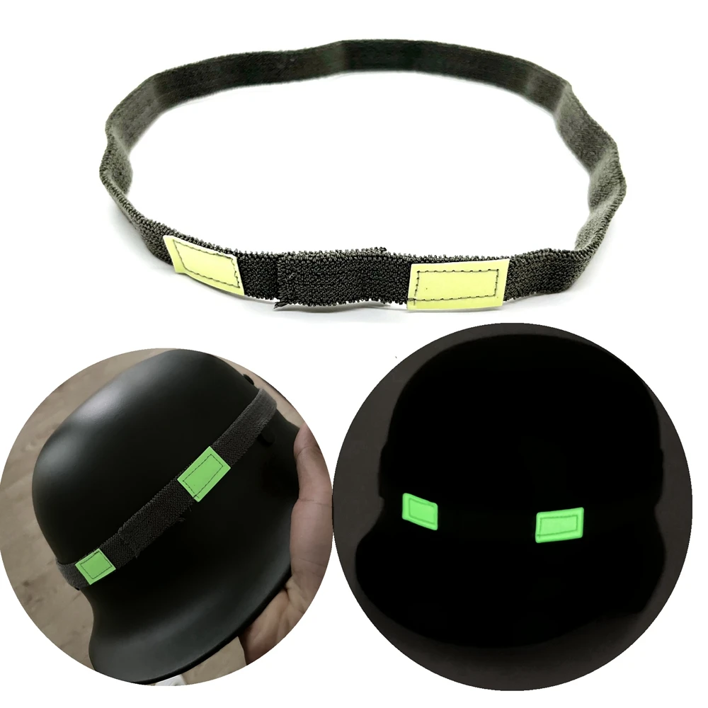 Correa reflectante táctica para cascos de caza, Accesorio militar, M1, M88, Mich