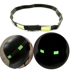 Correa reflectante táctica para cascos de caza, Accesorio militar, M1, M88, Mich