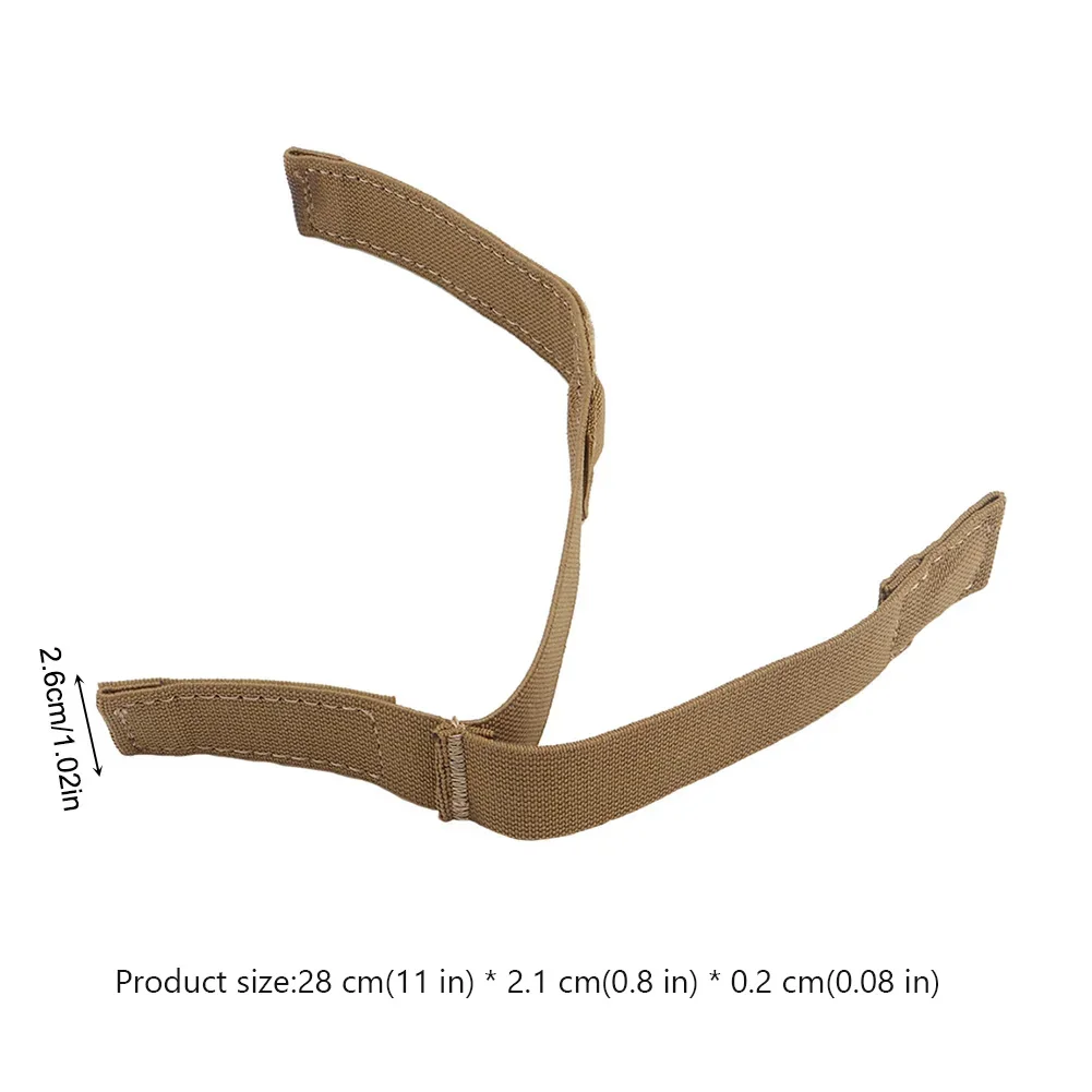 Correas tácticas magnéticas negras/verdes/caqui, cierre de gancho y bucle de alta resistencia, para equipo al aire libre, mochila, seguridad de equipos - imagen 5