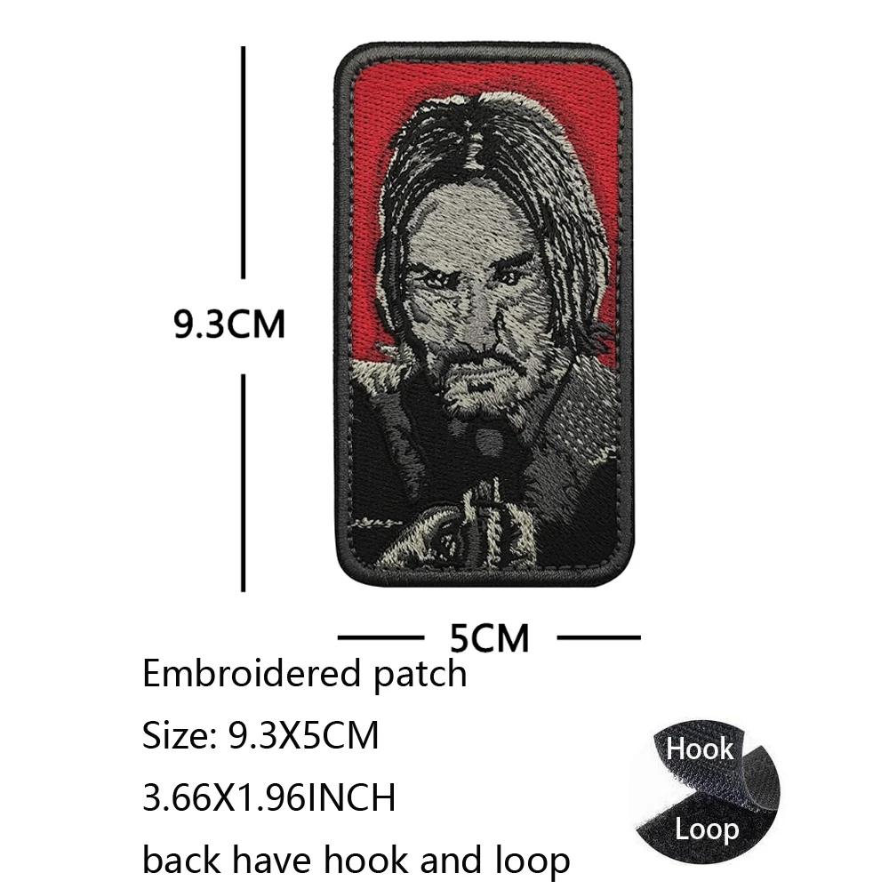 BABA YAGA-insignia mágica bordada, diadema de observación de Frontier, dios de la guerra ruso, parches de mochila para bolso de cámara, novedad - imagen 4